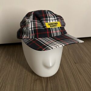 Chinatown Market Plaid Logo Hat